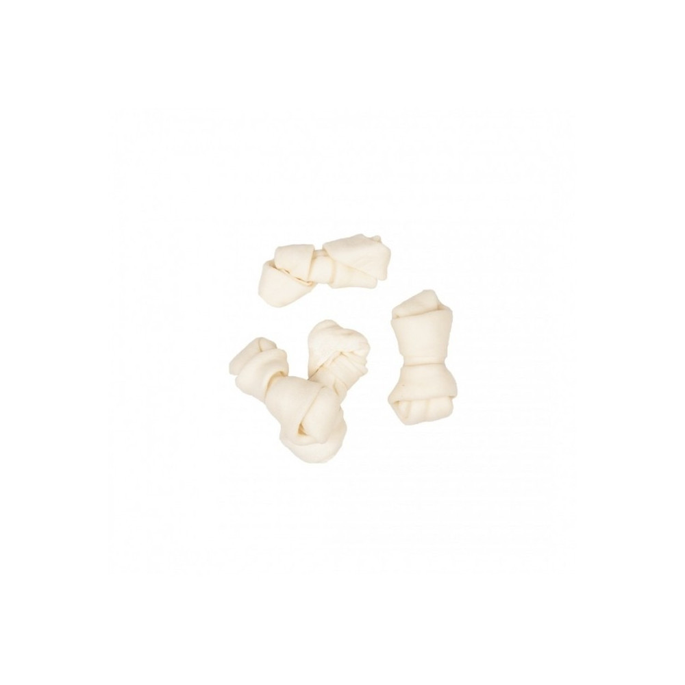 Duvo+ Knotted Bone For Dogs, 4 Pieces, Length-9Cm
