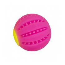 Duvo+ Led Flash Ball For Dog, Pink Colour, 10 Cm