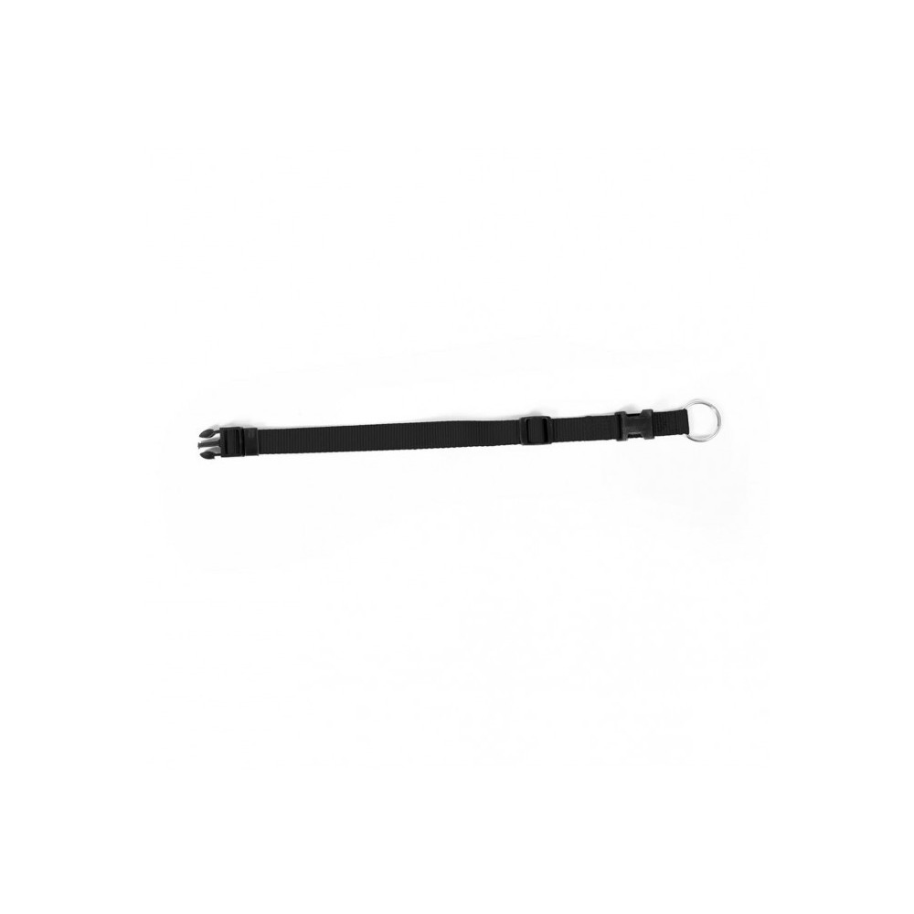 Duvo+ Nylon Adjustable Dog Collar, 35-55Cm/20Mm, Black