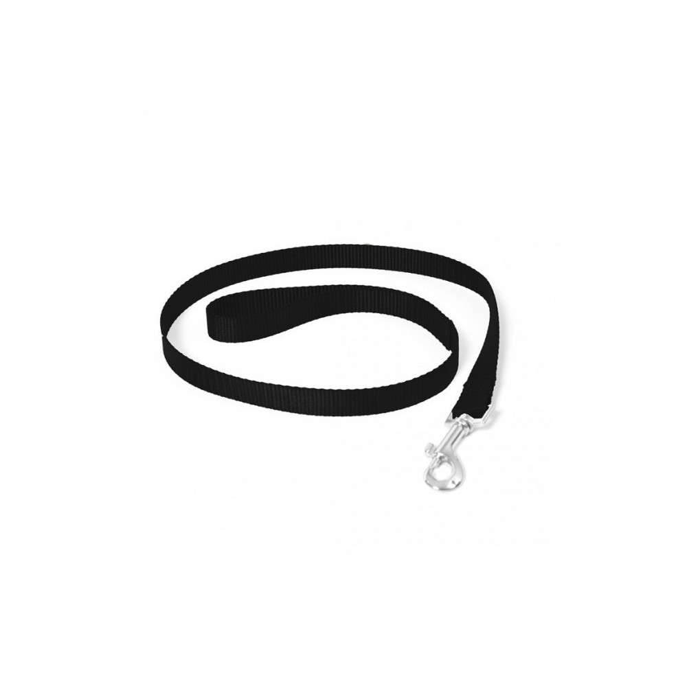 Duvo+ Nylon Dog Lead, 120 Cm/15 Mm, Black Colour