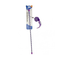 Duvo+ Playing Rod Catchy Glitter Ball, 46 x 4 x 3.5Cm, Purple