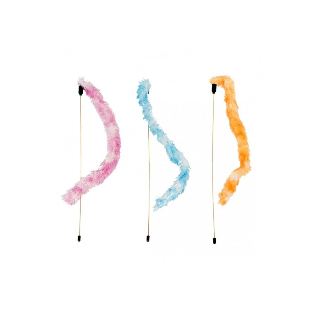 Duvo+ Playing Rod Plumeau For Cat, Multicolour, 47 Cm