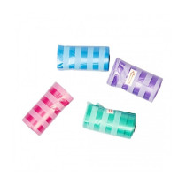 Duvo+ Plus Classic Colour Striped Poo Bags, 80 Pieces