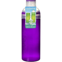 Sistema Trio Bottle With Leakproof 700ml, Portable With Screw Top Lid