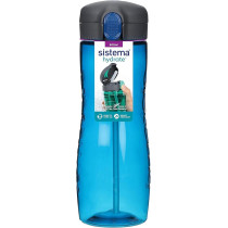 Sistema Hydrate Quick Flip Water Bottle With Straw 800ml
