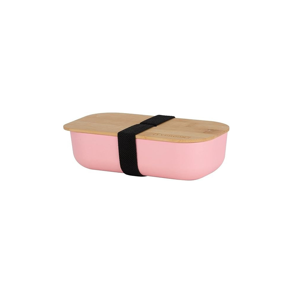 Typhoon Pure, Lightweight Pink Bamboo Fibre, Lunch Box