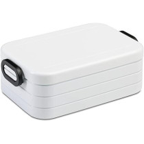Mepal 107632130600 Bento Lunch Box Take A Break Midi, TPE/pp/abs, 900 milliliters, White