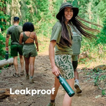 Hydro Flask Water Bottle Vacuum Insulated Stainless Steel Water Bottle with Leak Proof Flex Cap and Powder Coat BPA-Free Standard Mouth, 709 ml, Stone