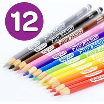 Crayola Silly Scents Colored Pencils, Multi-Colour, Cy68-2112, 803441