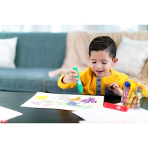 Crayola My First, Tripod Washable Markers For Toddlers, 8Ct, 803758