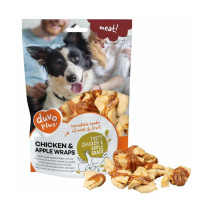 Duvo+ Meat Chicken And Apple Wraps, 100 Gram, 10 Pieces