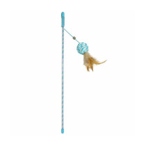 Duvo+ Playing Rod Catchy Paper Ball Blue, 41 x 4 x 35 cm, 16 Pieces