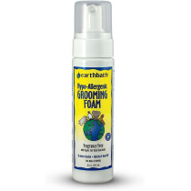 Earthbath Natural Hypo-Allergenic Grooming Foam Fragrance Free Waterless For Dogs And Puppies, 237 ml