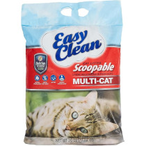 Easy Clean Scoopable Scoopable Superior Odor Control Multi-Cat Litter, 9.7 Kg