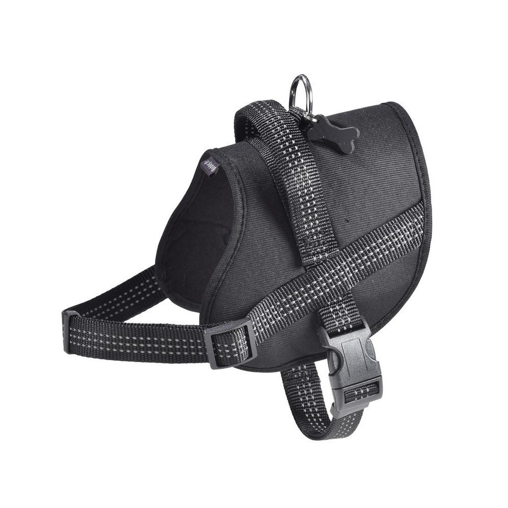 Bobby Easy Safe Harness For Dogs, Black Colour, Size XXS
