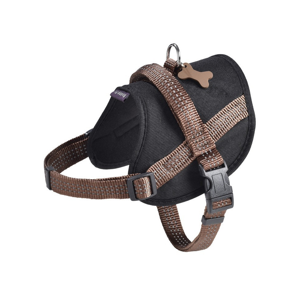 Bobby Easy Safe Harness For Dogs, Brown Colour, Small