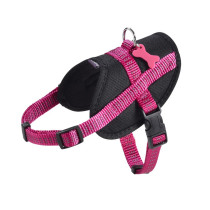 Bobby Easy Safe Harness For Dogs, Fuchsia Colour, Small