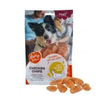 Duvo+ Dog Snack Chicken Chips, Training Reward Or Quick Snack, 80 Gm