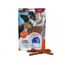Duvo+ Lamb Strips Dog Snack, Lamb Flavour, 80G