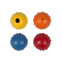 Duvoplus Dog Rubber Dental Ball Toy Mix Mixed Colors, 5 Cm