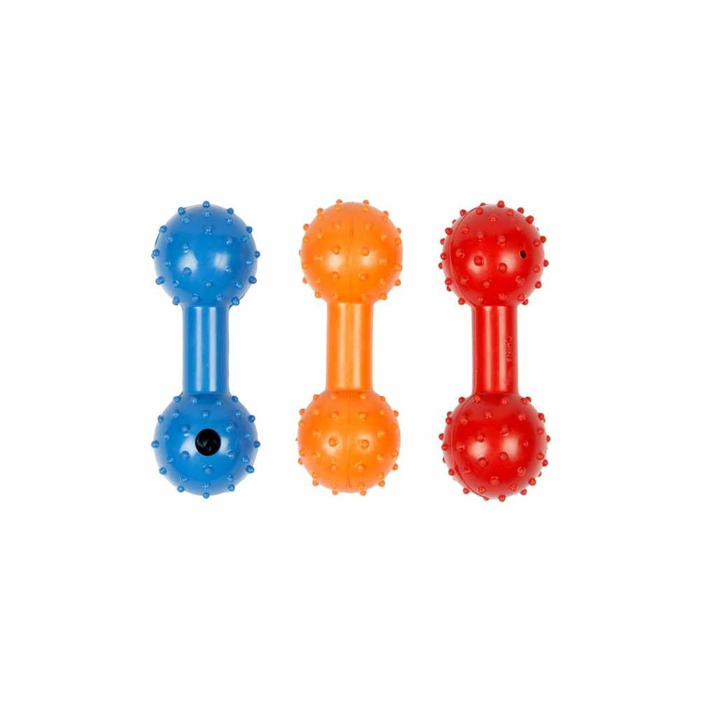 Duvo+ Rubber Dumbell Mix Mixed Colors, 11Cm