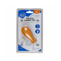 Duvo+ Whale Laser Cat Toy 8 x 4 x 4Cm, Mixed Colors