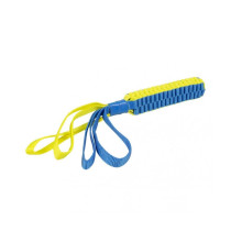 Duvo+ Supa Nylon Tug Stick S, 30 x 30Cm, Blue And Yellow