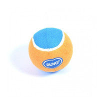 Duvo+ Tennis Ball Outdoor Interactive Dog Toy, Orange/Blue