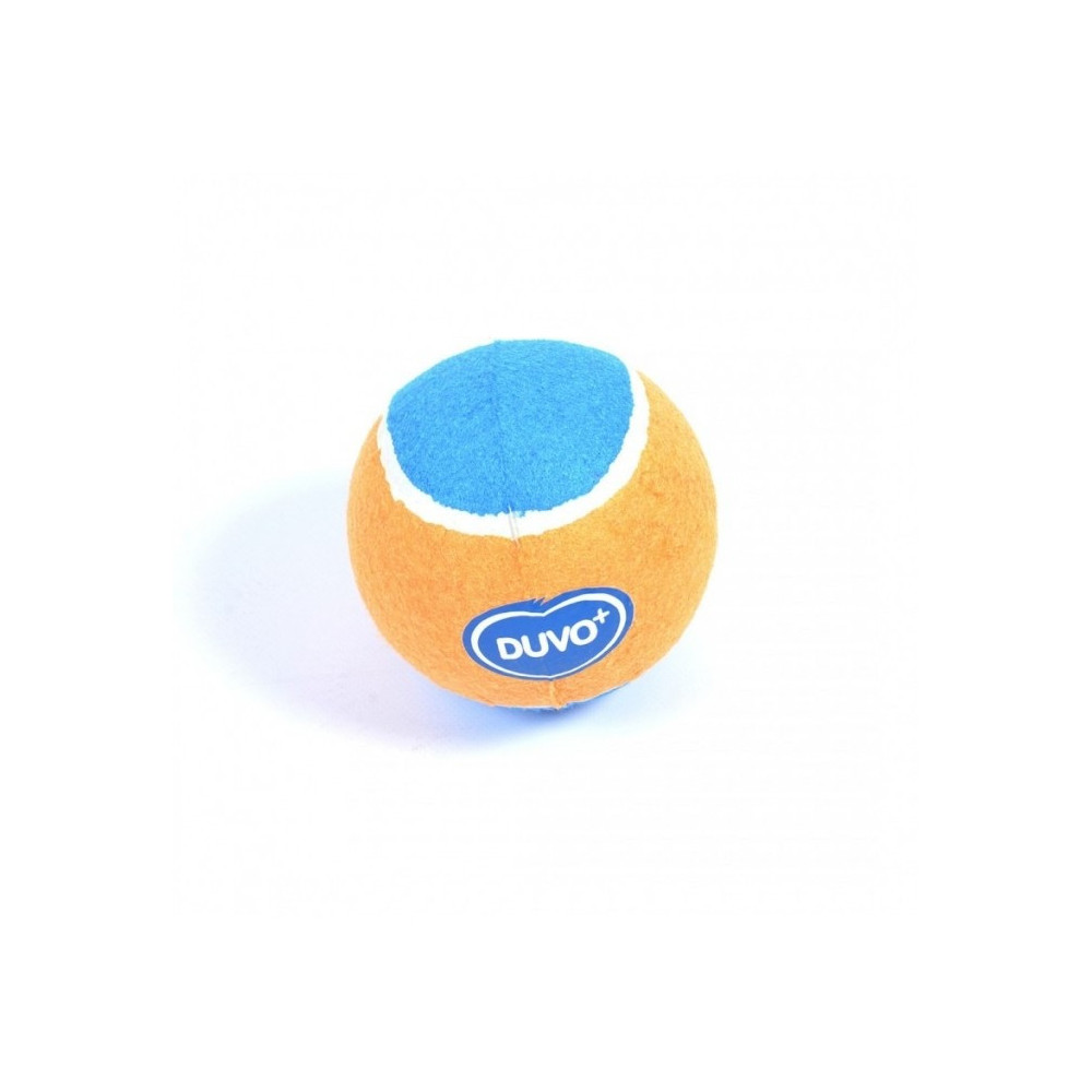 Duvo+ Tennis Ball Outdoor Interactive Dog Toy, Orange/Blue