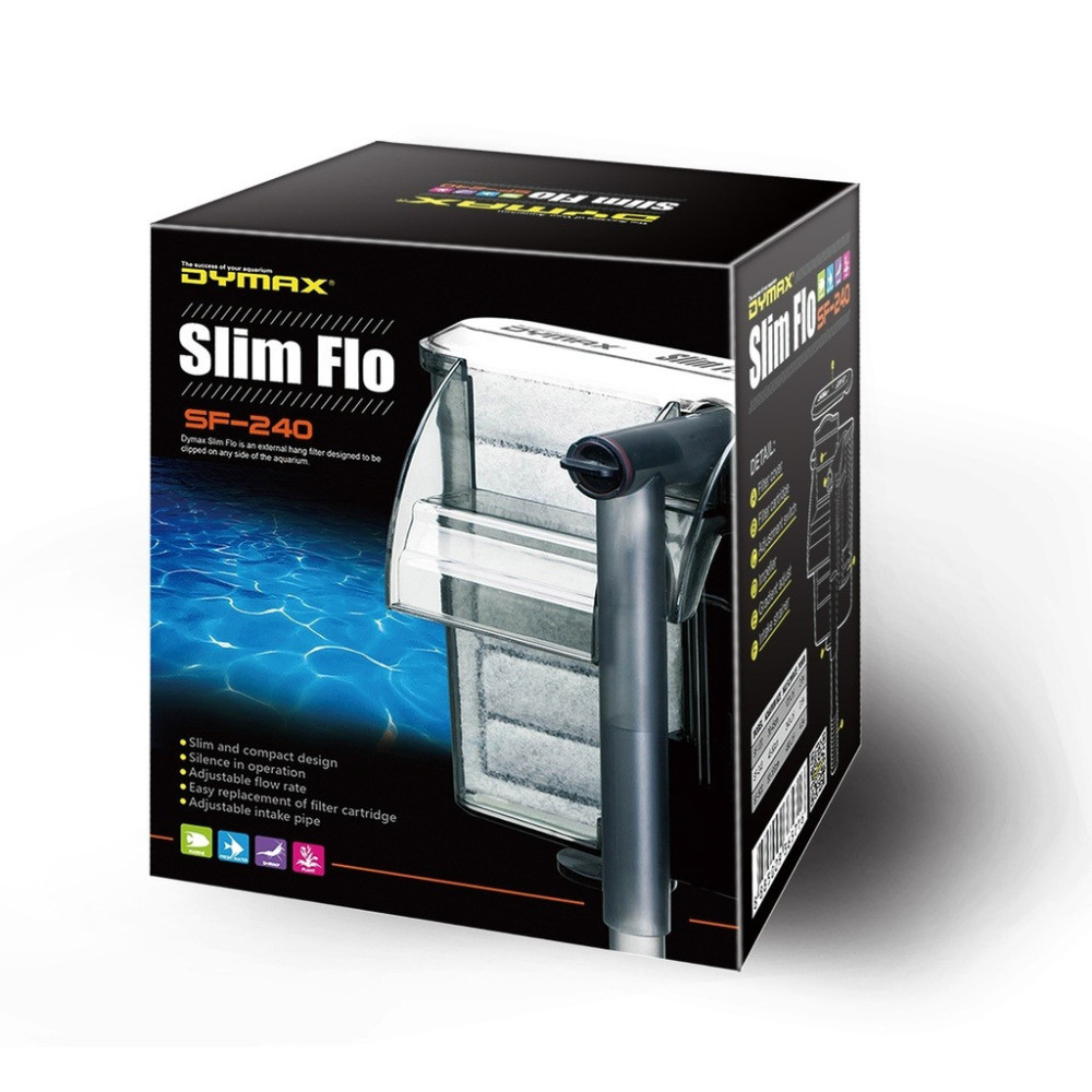 Dymax Slim Flo Sf-240, Silent Operation And Adjustable Flow Rate