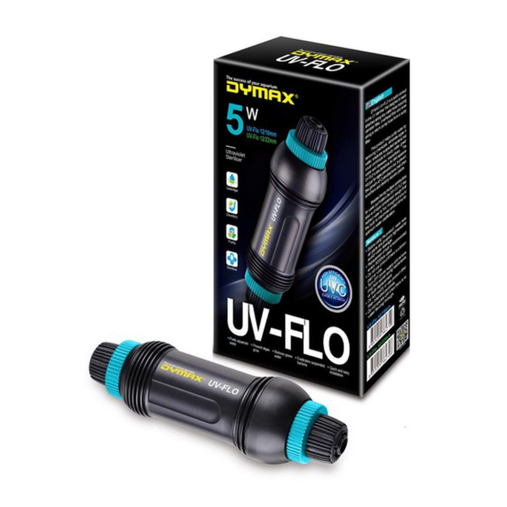 Dymax Uv-Flo Steriliser For Aquarium, 12-16Mm, 5W
