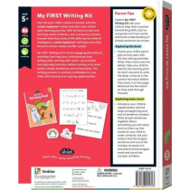 Hinkler Junior Explorers My First Writing Kit With Chunky Grip Pencils, Activity Pages, Sticker Sheet And Markers, Multicolour