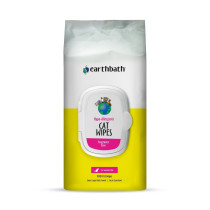 Earthbath Hypo-Allergenic Cat Wipes Fragrance Free, 100 Pet Wipes