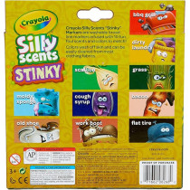 Crayola Silly Scents Stinky Washable Broad Line Markers, Pack Of 10, Multicolour