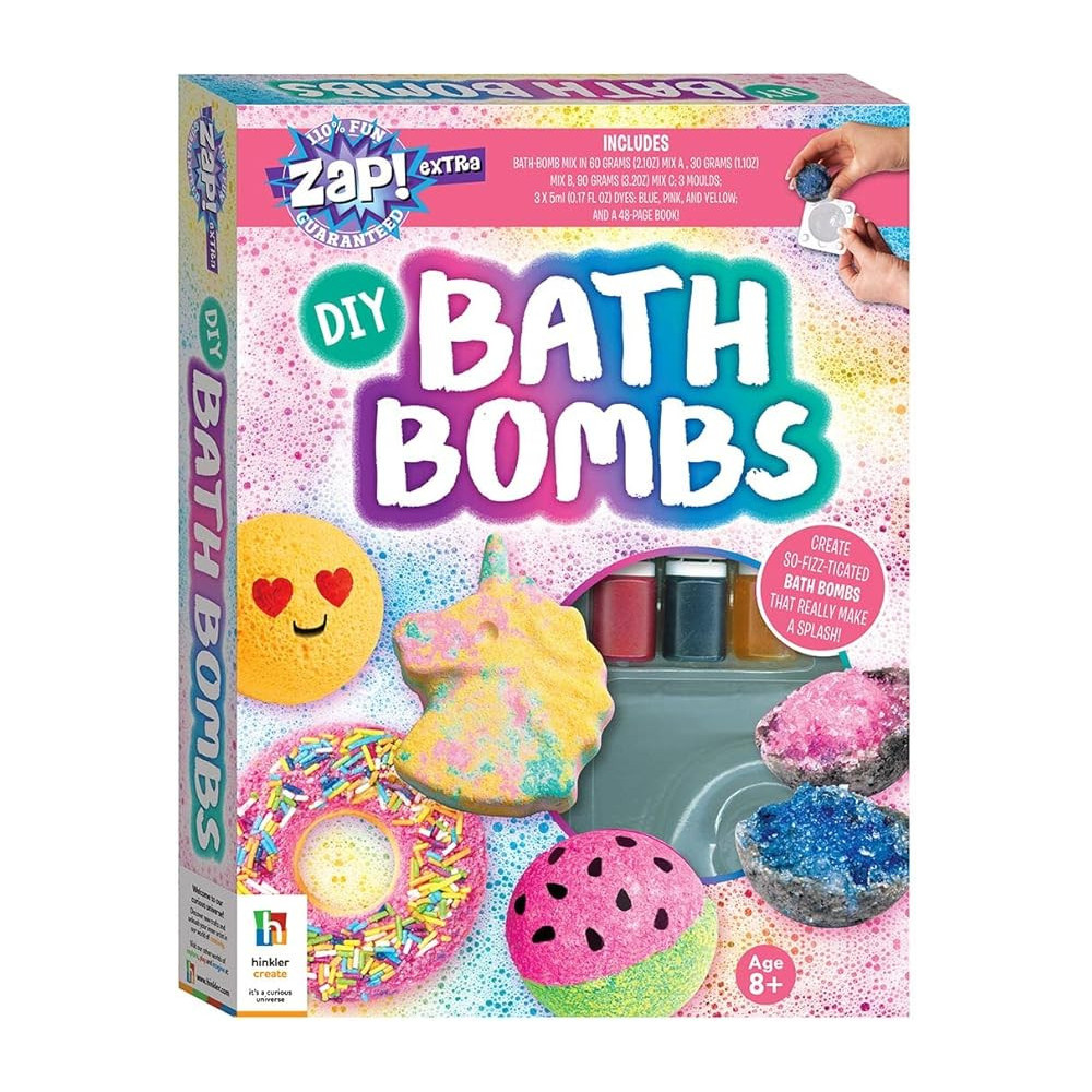 Hinkler Zap Extra DIY Bath Bomb Making For 8 Years Plus Kids