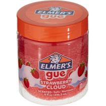 Elmers Safe Nontoxic Scented Strawberry Cloud Shimmer Slime, 236.5ml