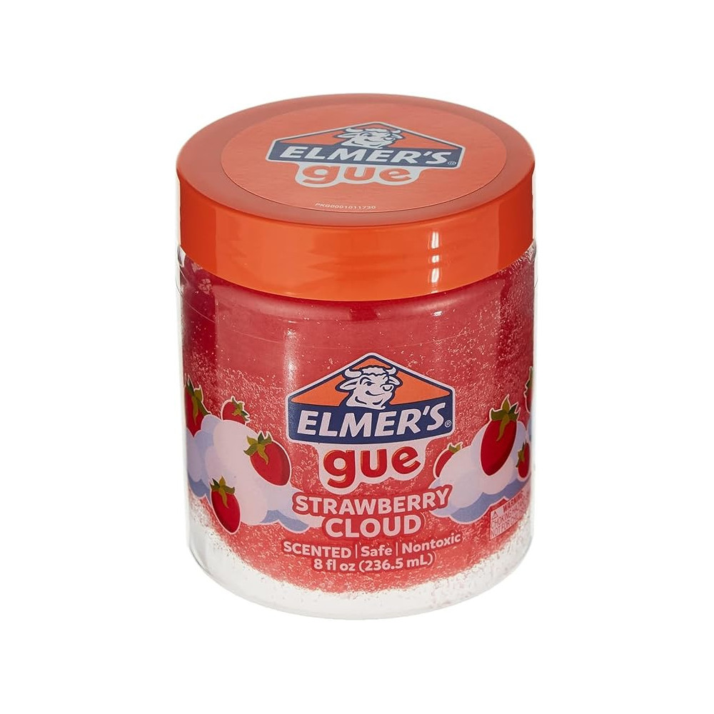 Elmers Safe Nontoxic Scented Strawberry Cloud Shimmer Slime, 236.5ml