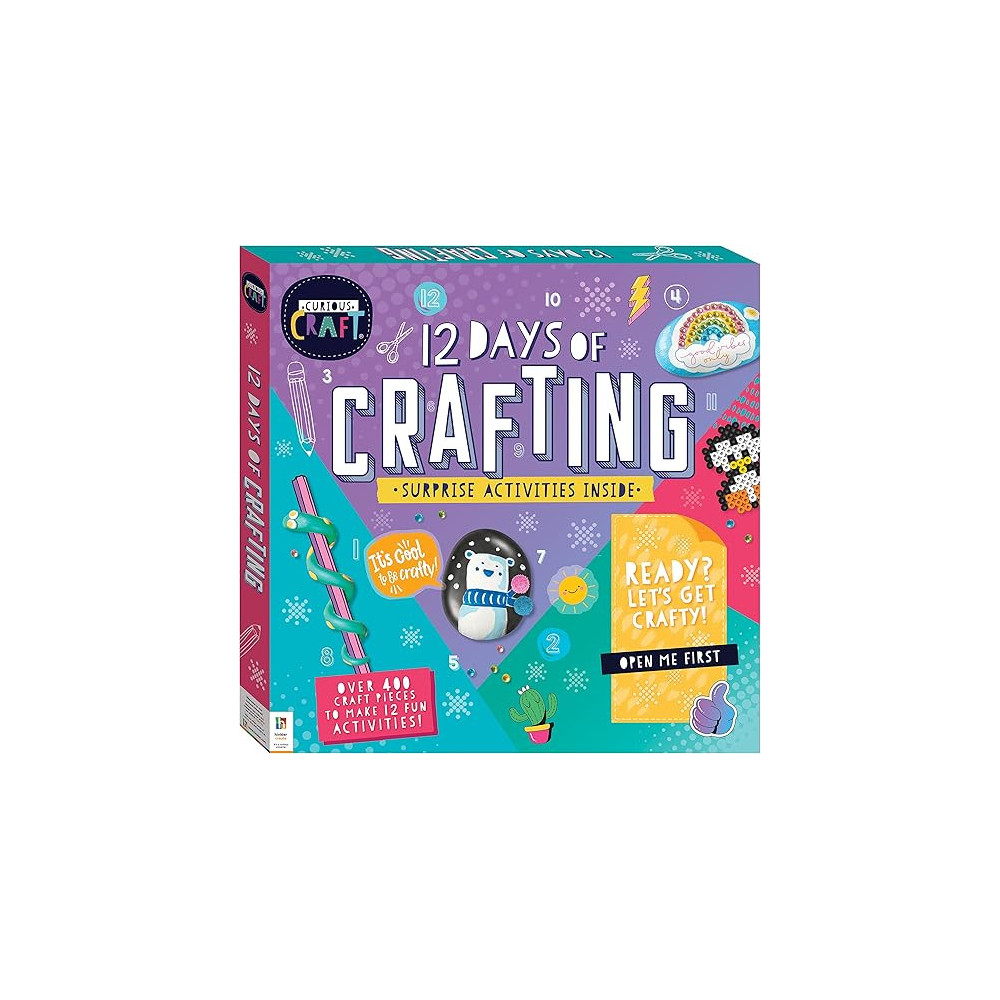 Hinkler Curious Craft 12 Days Of Craft Activity Kit