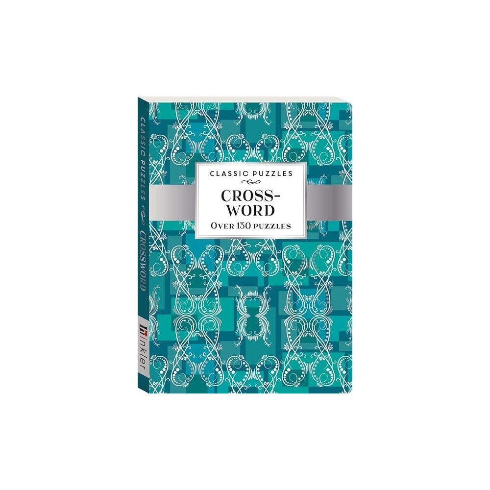 Hinkler Crossword Teal Wallpaper Solve It Classic Puzzle Book