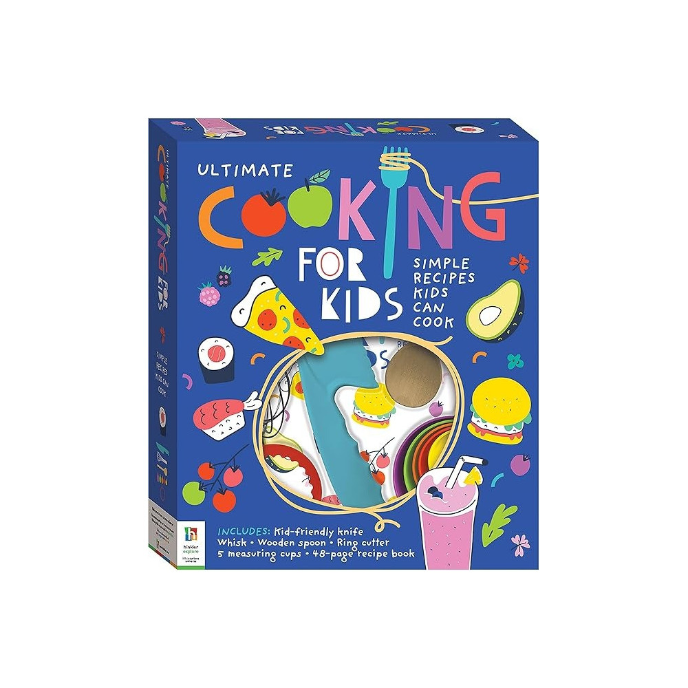 Hinkler Ultimate Wonderful Kids Cooking Kit Fun And Learning in The Kitchen, a Children's Baking Set and Interactive Baking Tools