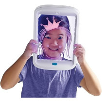 Discovery Kids STEM Neon LED Glow Drawing Board, Multicoloured, 1303002031