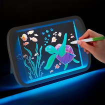 Discovery Kids STEM Neon LED Glow Drawing Board, Multicoloured, 1303002031