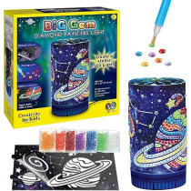 Creativity for Kids Big Gem Diamond Painting Light Art Create Your Own Night Light, 807625