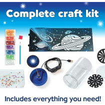 Creativity for Kids Big Gem Diamond Painting Light Art Create Your Own Night Light, 807625