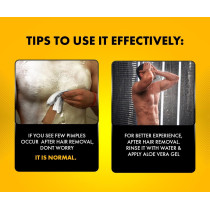 UrbanGabru Hair Removal Spray, Remove Body Hair in 10 Minutes Painless Body Hair Removal Cream for Chest, Back, Legs, Underarms and Intimate Area 200ml