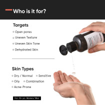 Minimalist PHA 3 Percent Alcohol Free Toner 150ml, Pore Tightening And Mild Exfoliation For Oily, Acne Prone, Sensitive And Normal Skin, Hydrating Face Toner For Glowing Skin