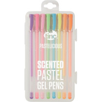 Tinc Pastelicious Scented Pastel Gel Pens Pack Of 8 Pens, Multicolour