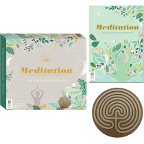 Hinkler Elevate Meditation Kit Mindfulness Tools for Adults Mental Health and Self Care Essentials, Meditation Aid Finger Labyrinth Adult Hobbies Stress Relief and Relaxation Guide
