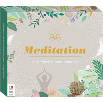 Hinkler Elevate Meditation Kit Mindfulness Tools for Adults Mental Health and Self Care Essentials, Meditation Aid Finger Labyrinth Adult Hobbies Stress Relief and Relaxation Guide