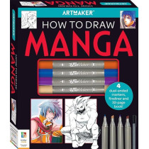 Hinkler Art Maker Essentials How to Draw Manga Kit